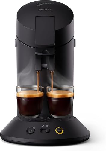 Cafetière à Dosettes Noire Intense – Mousse Onctueuse