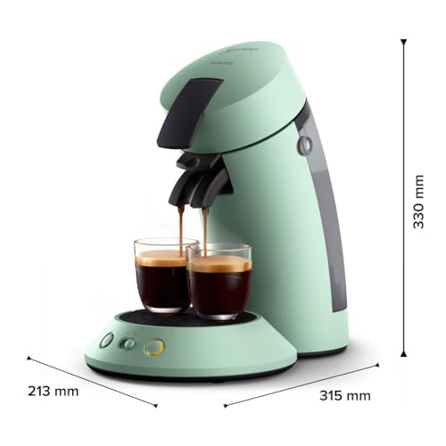 Cafetière à Dosettes Vert Désert – Design Éco