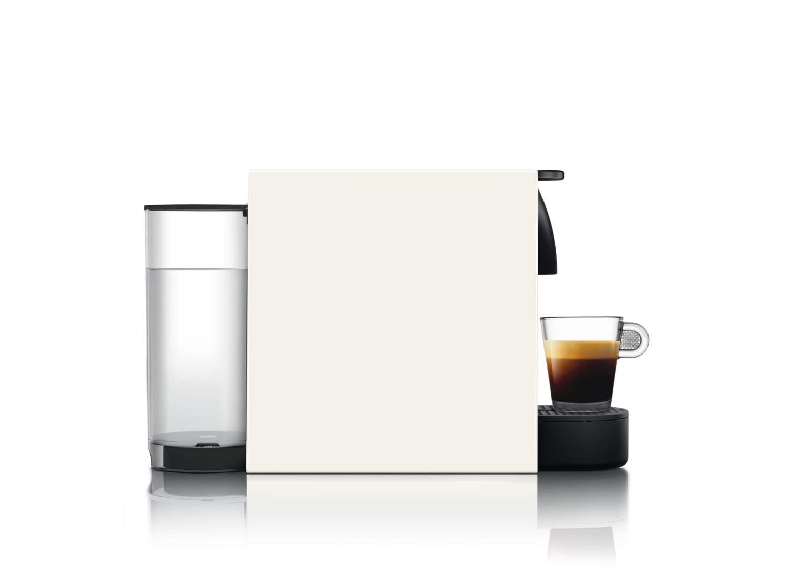 Cafetière à Capsules Blanche – Ultra Compacte