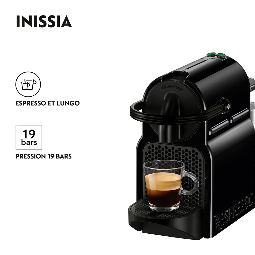 Cafetière Automatique Noire – Compacte et Économique