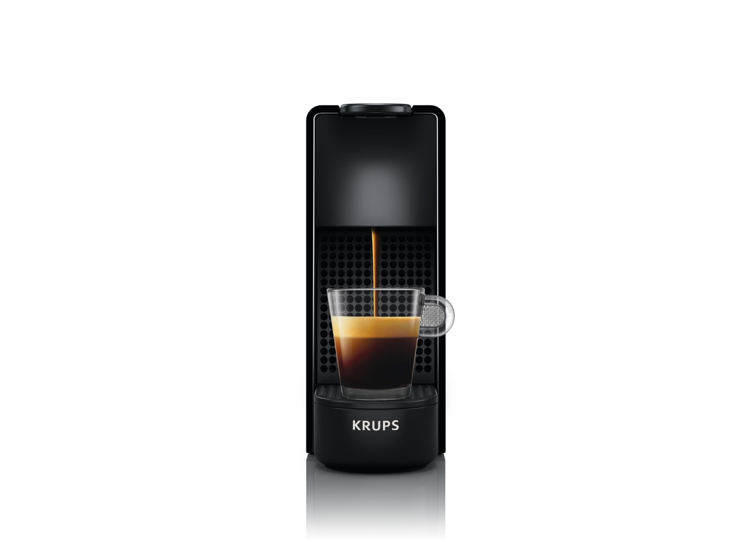 Cafetière à Capsules Noire – Design Minimaliste