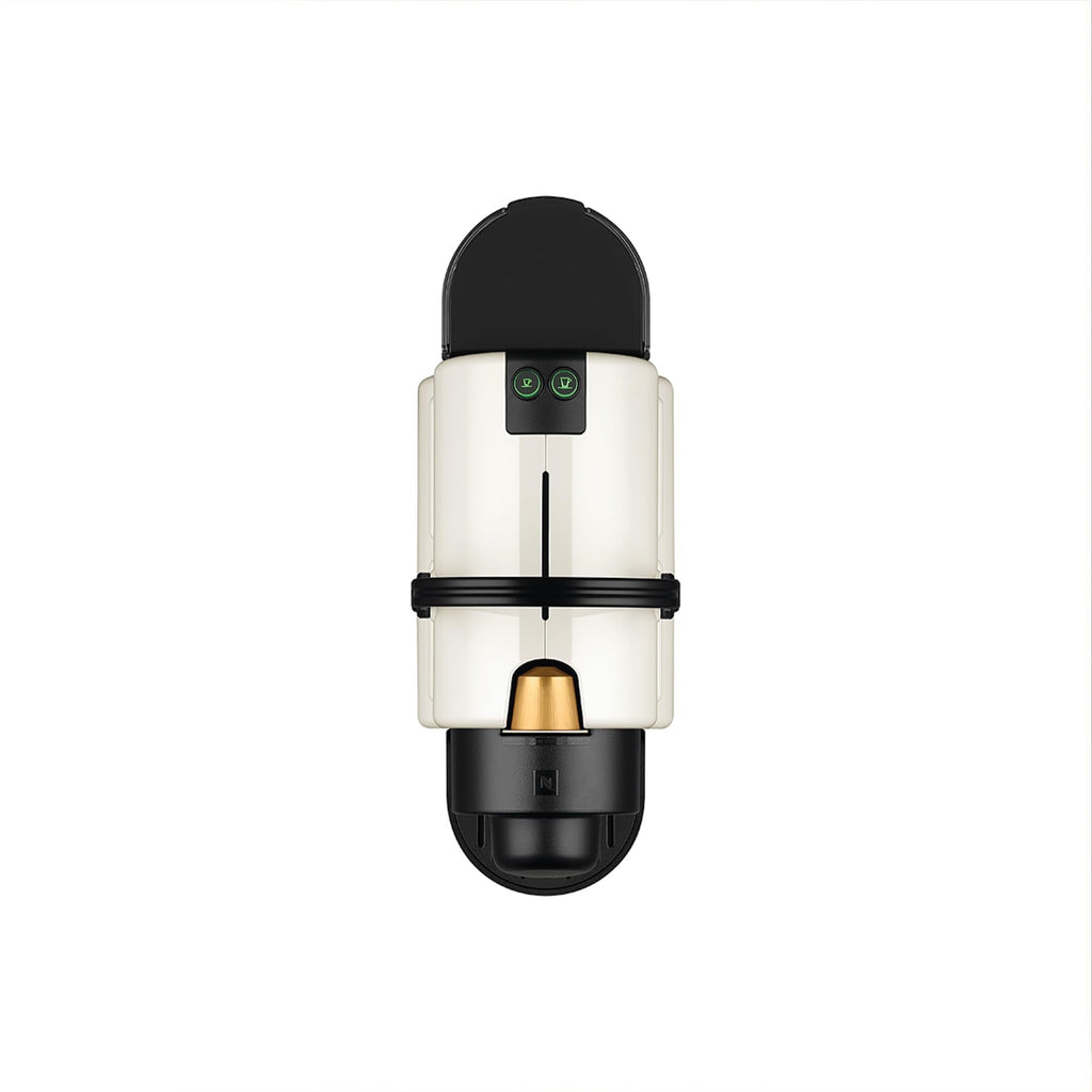 Cafetière Espresso Blanche – Finition Mat et Brillant