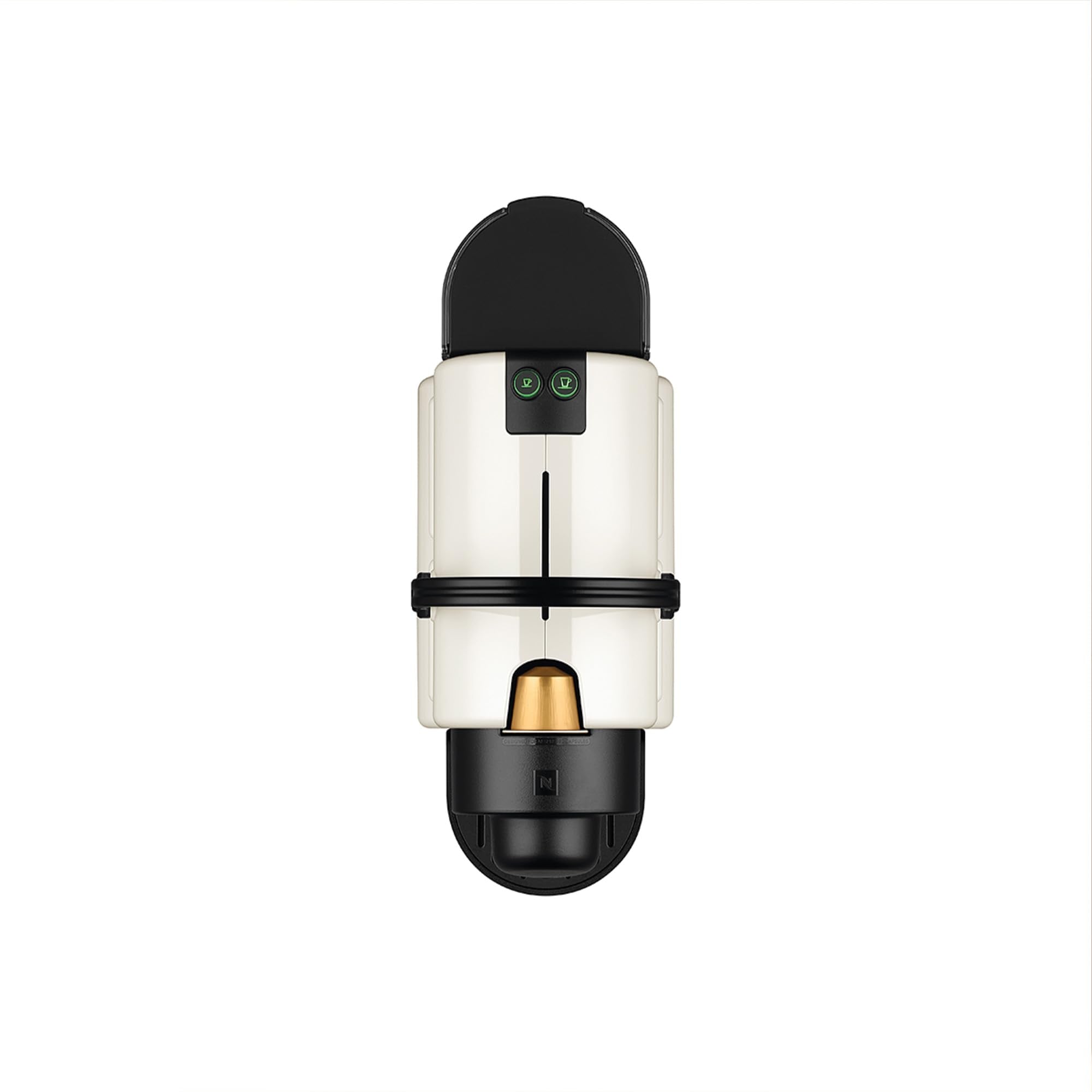 Cafetière Espresso Blanche – Finition Mat et Brillant