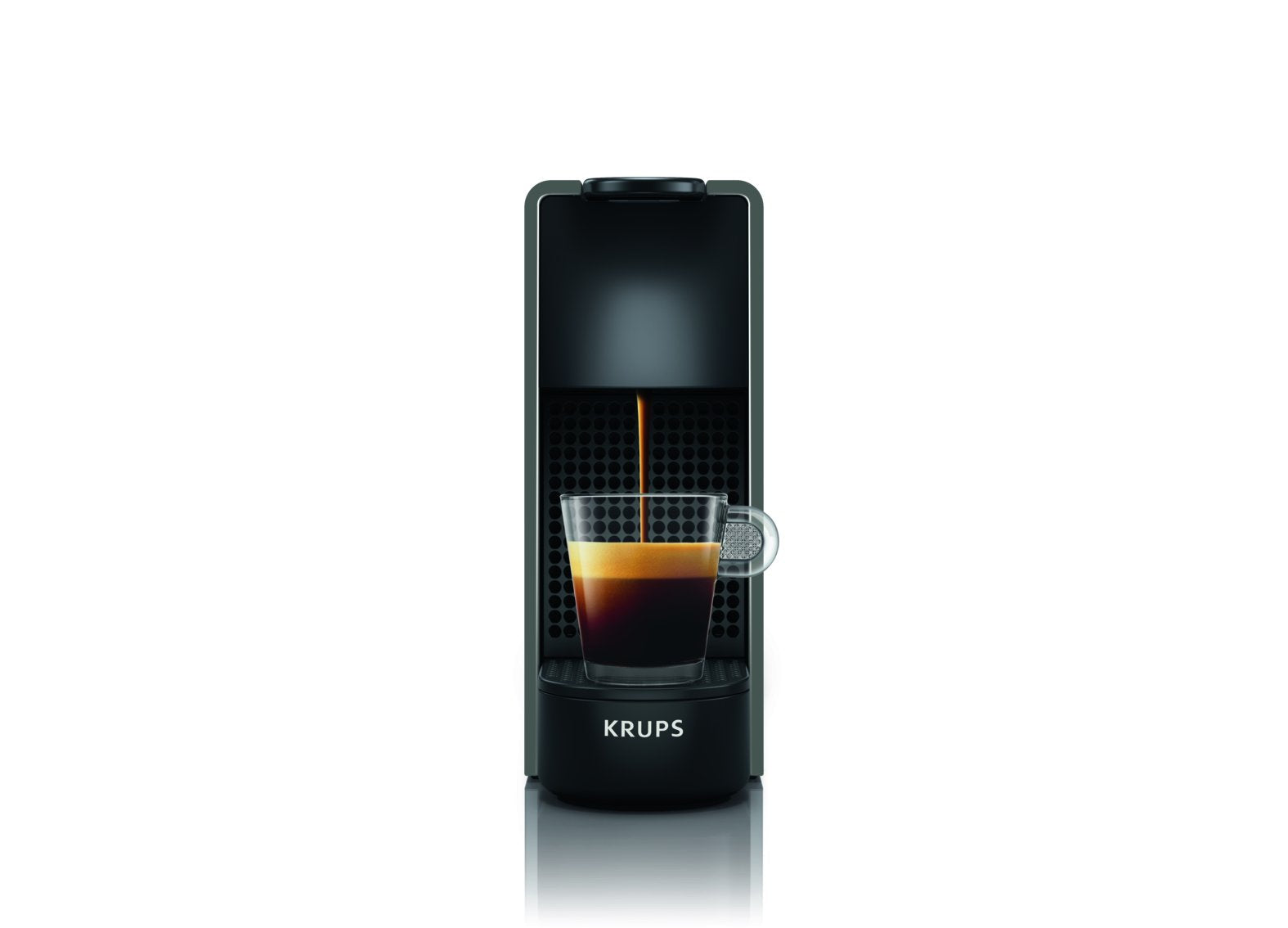 Cafetière à Capsules Grise Intense – Design Épuré