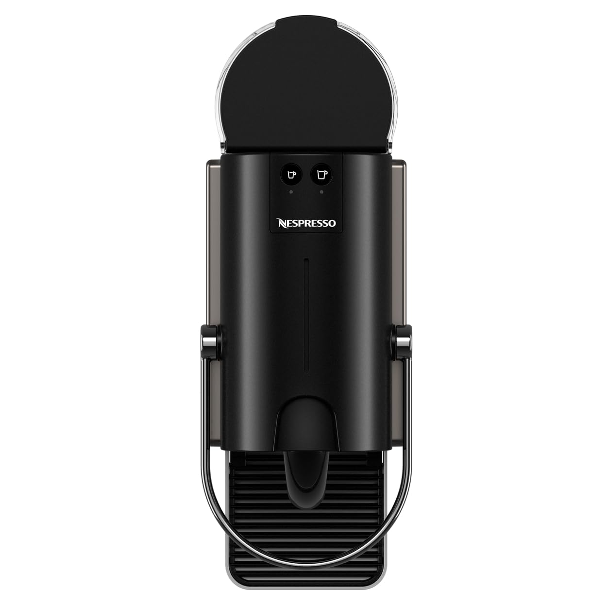 Cafetière à Capsules Titane – Style Industriel