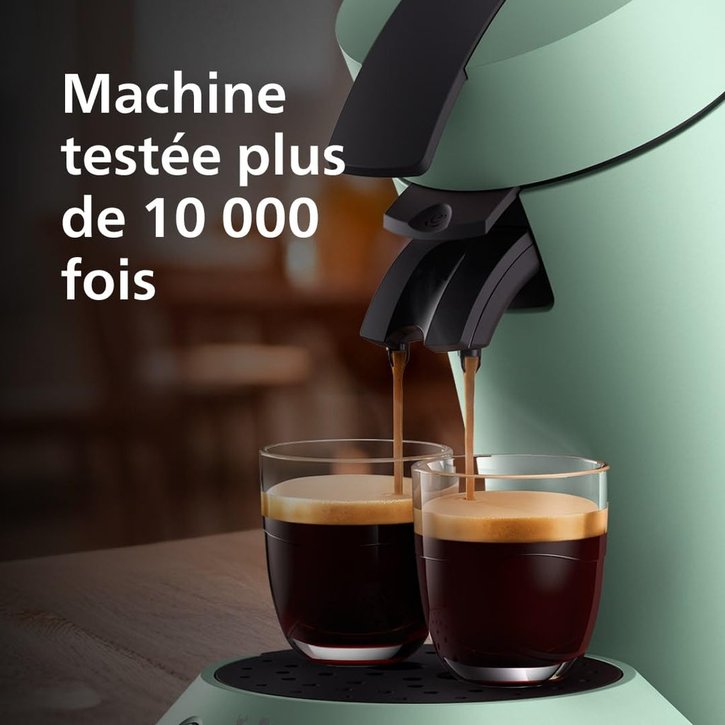 Cafetière à Dosettes Vert Désert – Design Éco