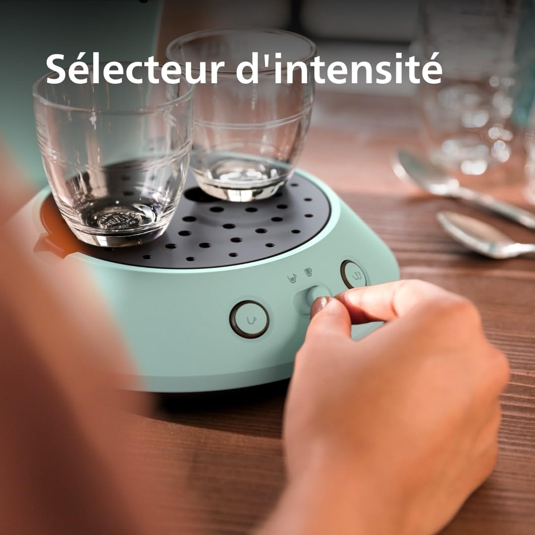 Cafetière à Dosettes Vert Désert – Design Éco