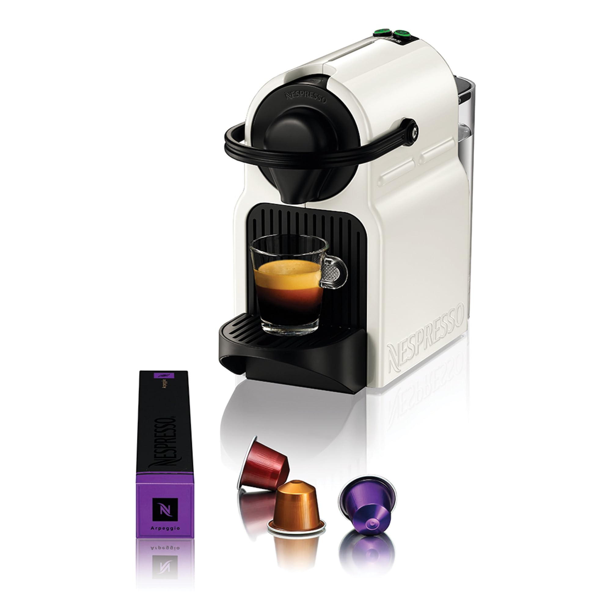 Cafetière Espresso Blanche – Finition Mat et Brillant