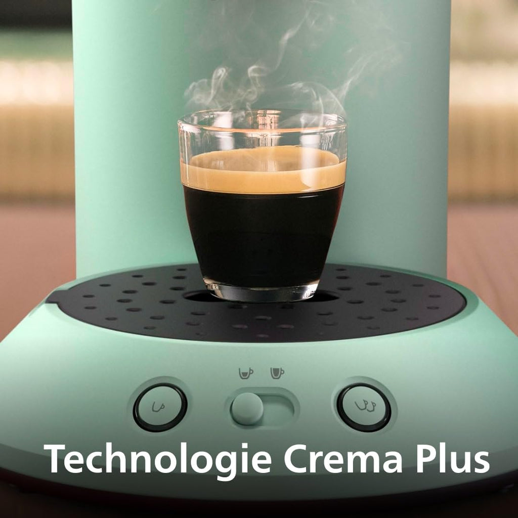 Cafetière à Dosettes Vert Désert – Design Éco
