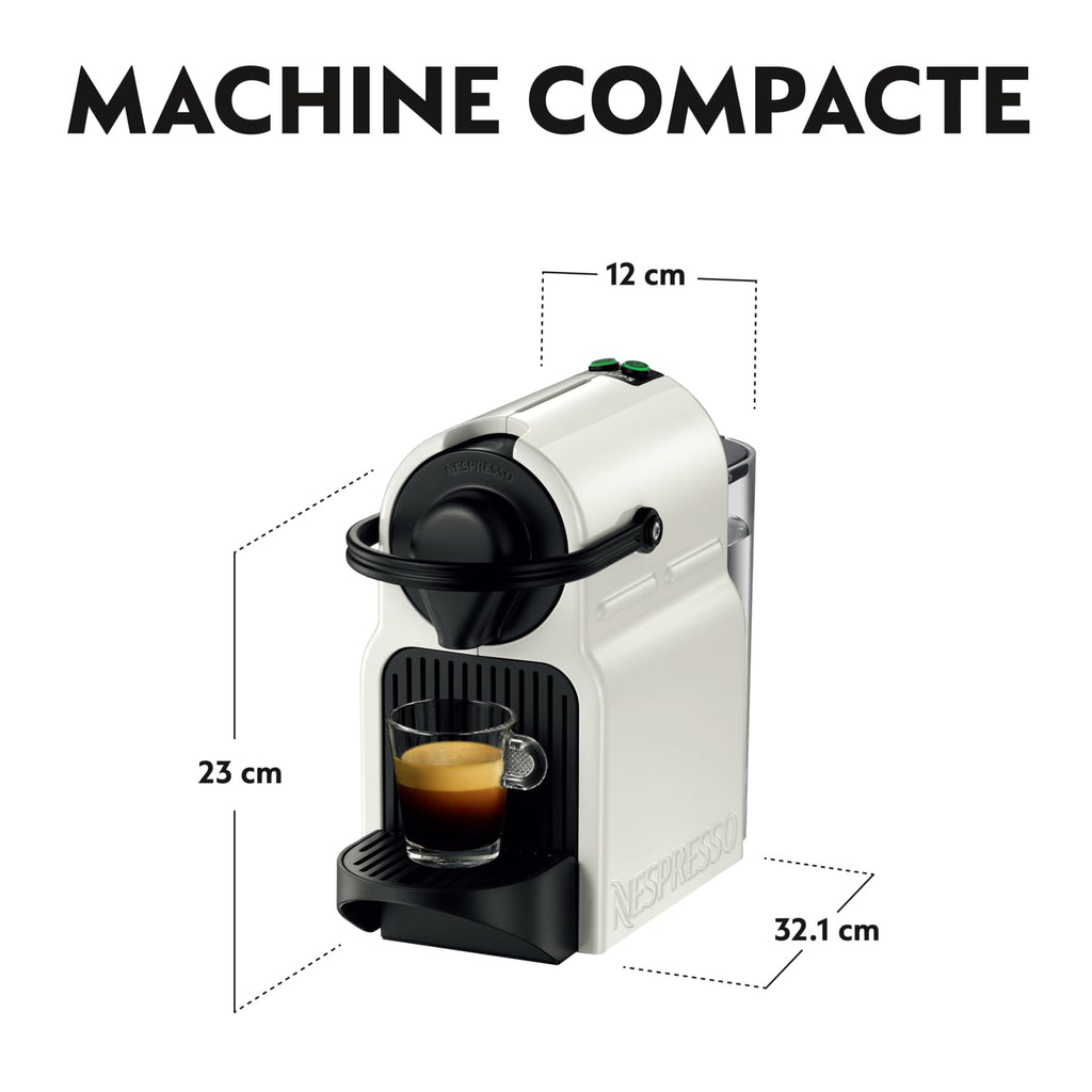 Cafetière Espresso Blanche – Pression 19 Bars