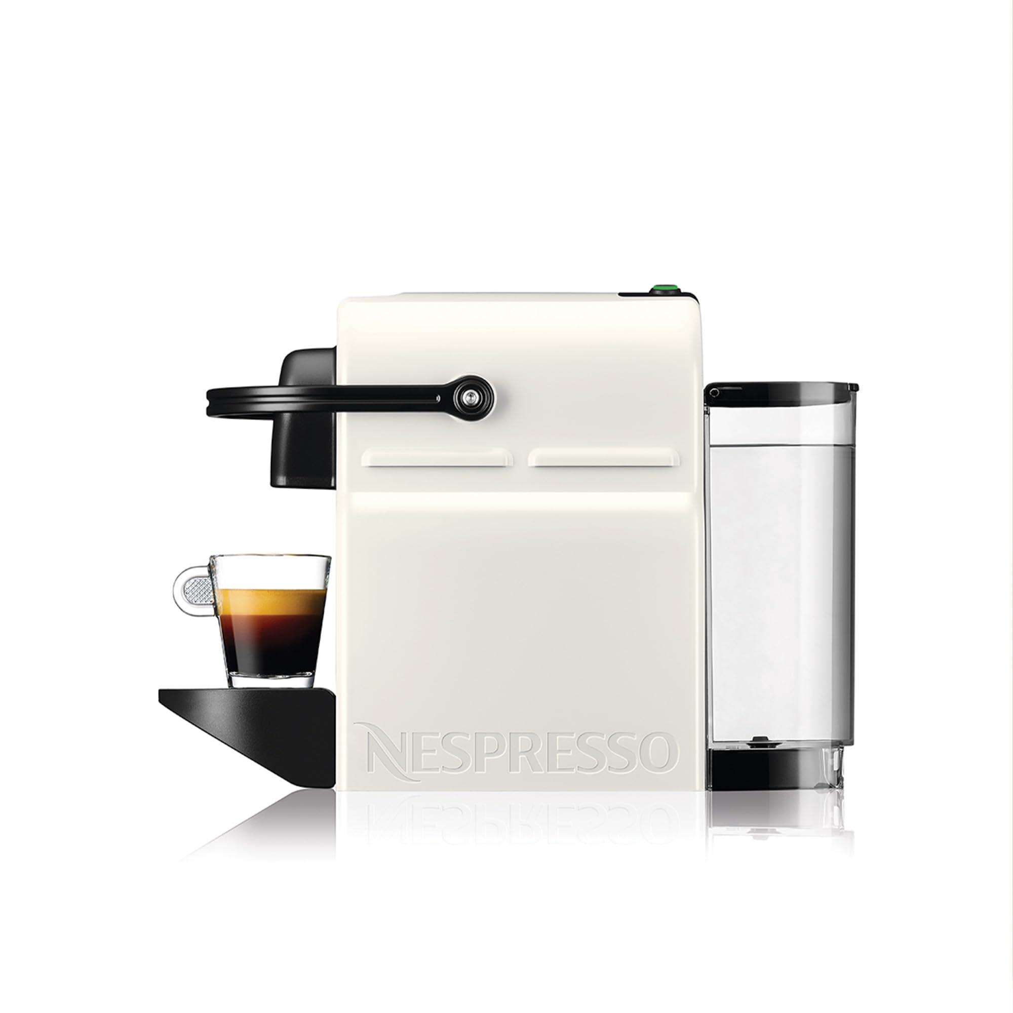 Cafetière Espresso Blanche – Finition Mat et Brillant